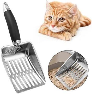 Uplifted Goods High Strength Stainless Steel Cat Litter Sifter b