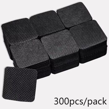Inspired Finds Lint Free Nail Wipes 100 200 300 Pieces Absorbent Soft Nail Polish Remover Pads 300pcs Black