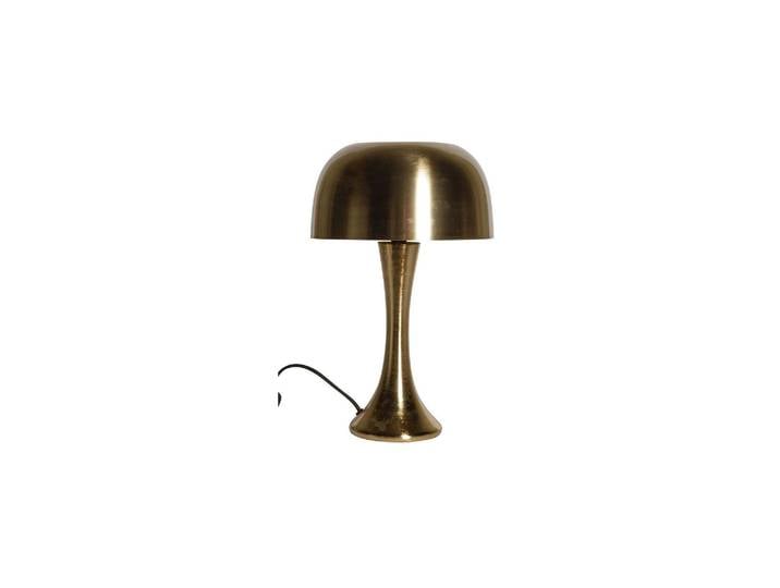 Lampe à poser en métal or, lampe de bureau, champignon - Chehoma,