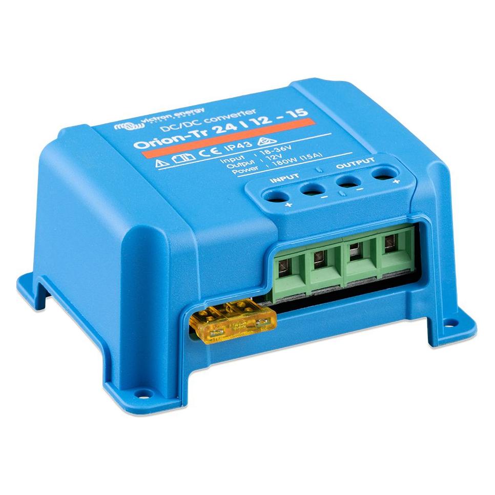 Victron Energy Victron Orion-Tr 24/12-15 180W DC DC Wandler Konverter - nicht isoliert (ORI241215200)