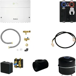 Buderus Logaplus MZ HF-Set KB192/195 mit HYC25, HS25/4 und BU-H35 silber