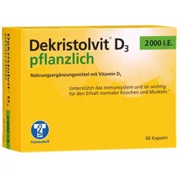 Dekristolvit D3 2000 I.E. pflanzlich Kap 60 St