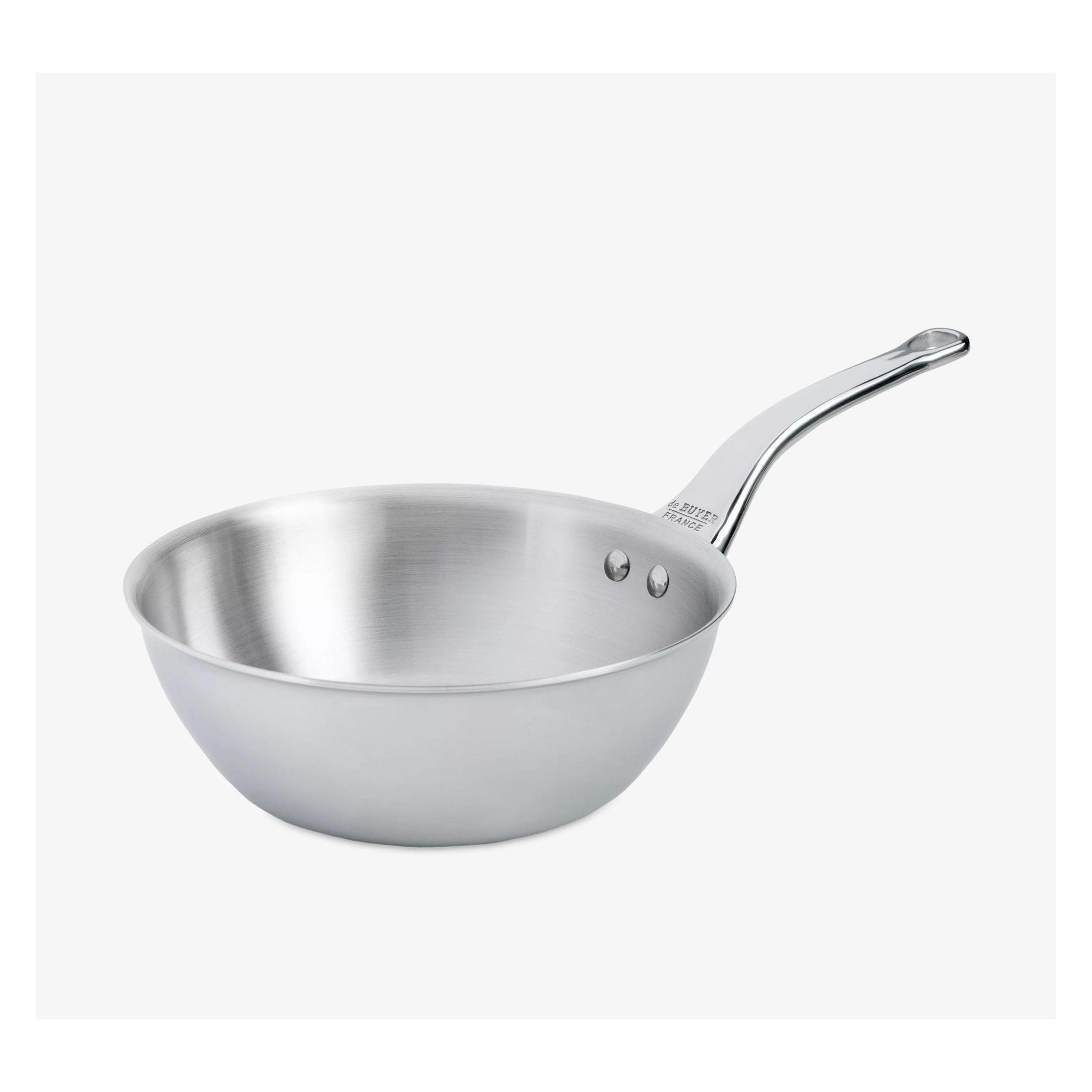 de Buyer Sauteuse (Bratpfanne, Aluminiumguss, Edelstahl, 20 x 7 cm) (3736.20)