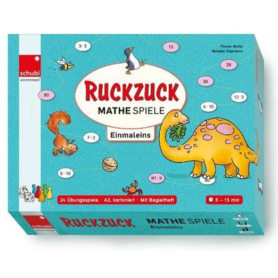 Ruckzuck Mathespiele, von Florian Moitzi, Westermann Lernwelten GmbH, 978-3-07-210254-4