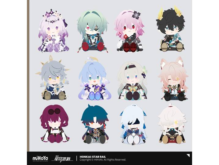 Sunsyea Honkai Star Rail officiel Merch miHoYo série originale poupée Jing Yuan Kafka Jingliu lame dimanche Robin luciole Jiaoqiu