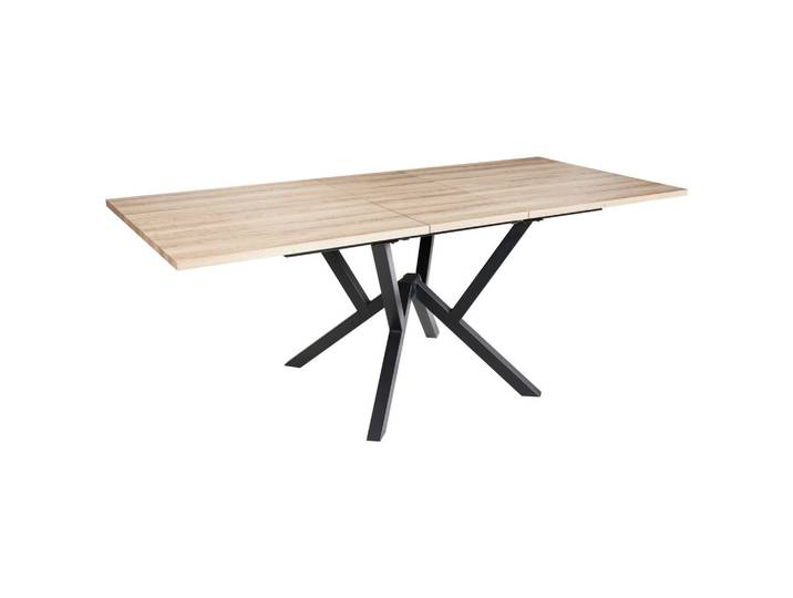 ESSTISCH ausziehbar Hellbraun 160-200/90 cm Ansell