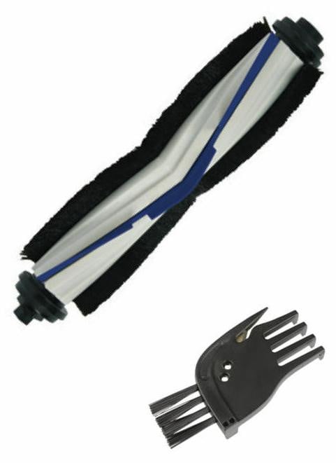 Rowenta X-plorer Serie 60 Robotstofzuiger met roterende borstels, Set van 2 stuks, Zwart Blauw Wit