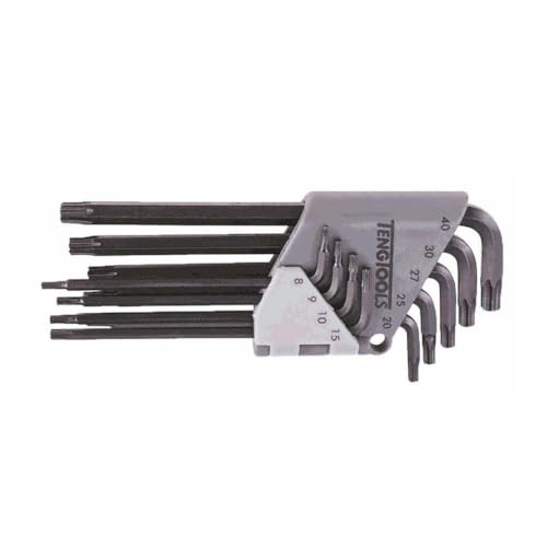 Teng Tools 1479TX 9-delige TX sleutels set voor Torx-bitschroeven