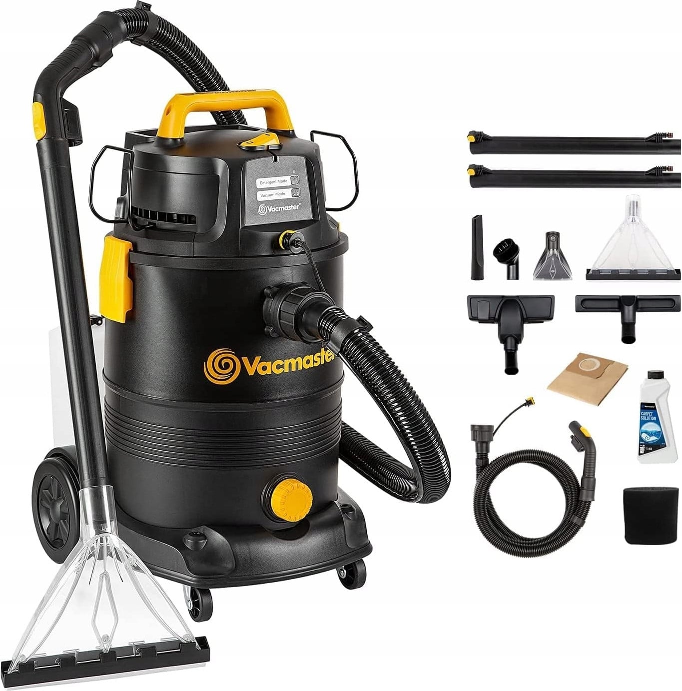 Vacmaster 3-in-1 was- en stofzuiger voor tapijten en bekleding, 1300W, 30 liter