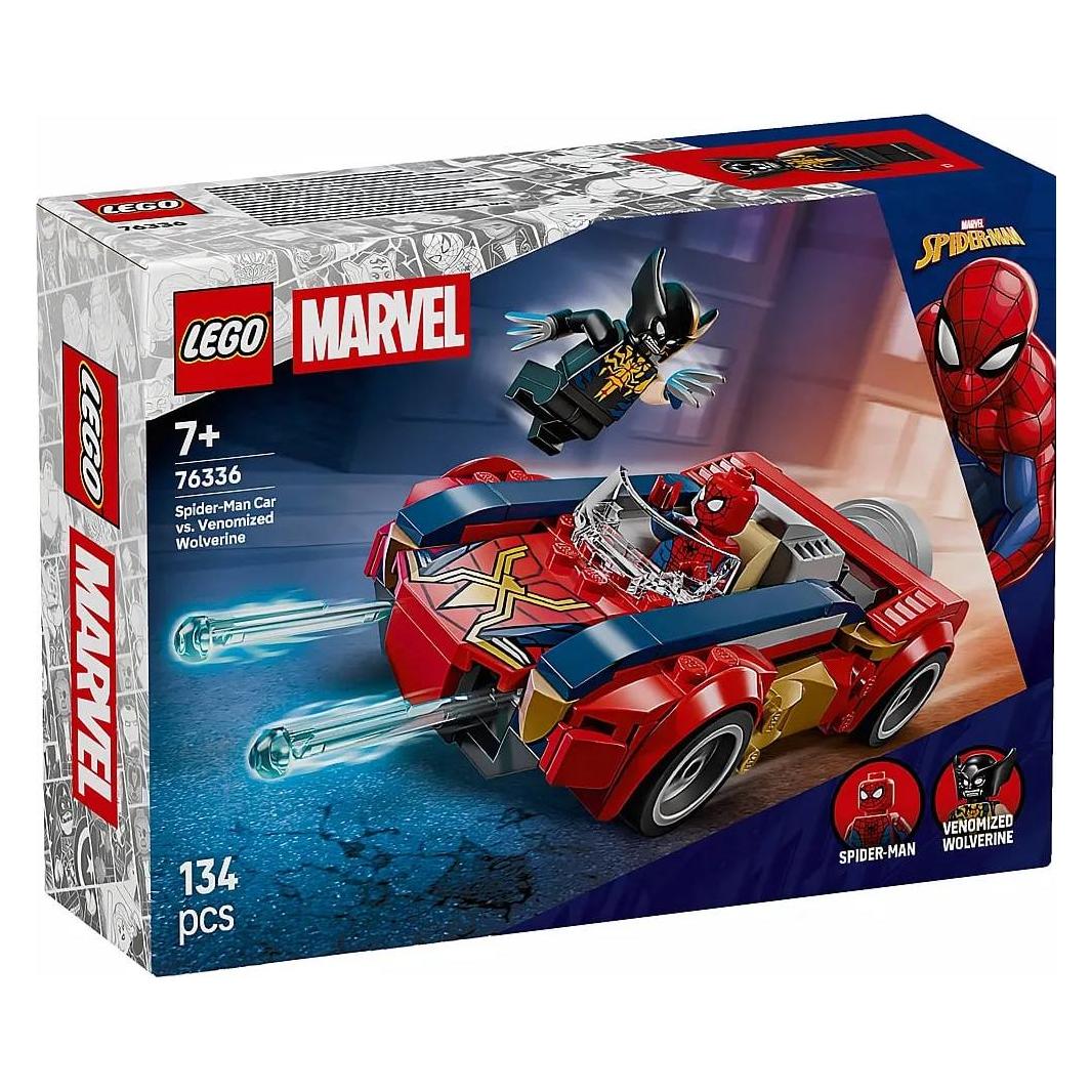 LEGO Super Heroes Spider-Man Auto vs. Venomized Wolverine (LEGO Marvel) (76336)