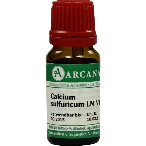 ARCANA Dr. Sewerin GmbH & Co.KG Calcium Sulfuricum Lm 6 Dilution 07540024