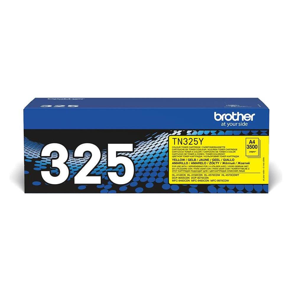 Brother Gelber Toner Hohe Kapazität (Y) (TN-325Y)