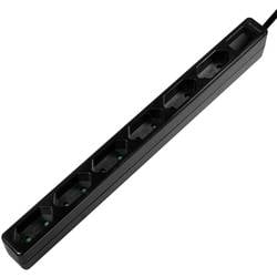 LogiLink LPS231B Steckdosenleiste 6fach Schwarz Eurostecker 1 St.