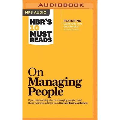 Hbrs 10 Must Reads On Managi M - Harvard Business Review,Daniel Goleman,Jon R. Katzenbach, CD, 9781511367240