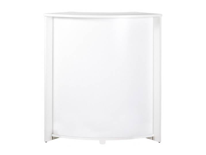 SIMMOB Barschrank VISIO097BL Barschrank Getränkeschrank Schrank Empfangstheke Bar Weiß