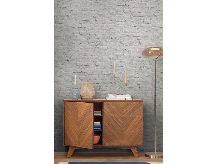 Vliestapete Contemporary Brick 52 x 1005 x 0cm Weiß