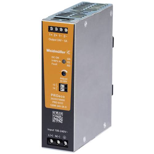 Weidmüller 3025570000 Stromversorgung 24V 5A 120W Inhalt 1St.