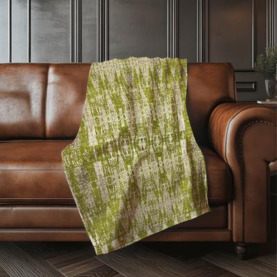Addison Rugs Premium Machine Washable Modern Moroccan Sherpa Throw Blanket