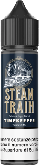 Steam Train Timekeeper Liquido Shot 20ml Biscotto Vaniglia