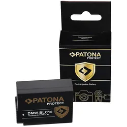 PATONA PROTECT Akku für Panasonic DMW-BLC12 Lumix