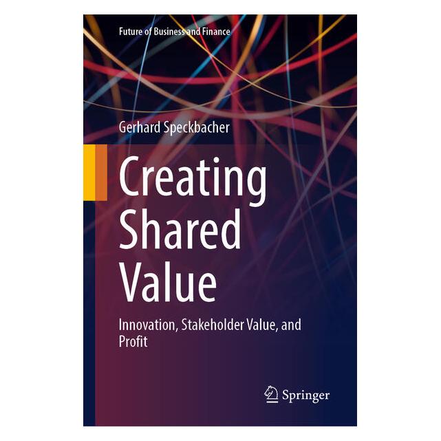 Springer Creating Shared Value (Englisch, Hardcover, Gerhard Speckbacher) (66850984)