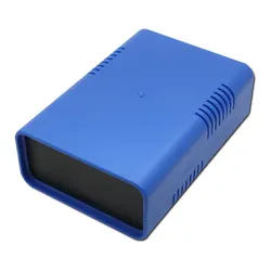 Universalgehäuse, Euro Box, klein, 95x135x45mm, blau