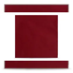 Plock GmbH Servietten Quicky - 2-lagig - 1/4-Falz - 40x40cm - 1400 Tafelservietten bordeaux
