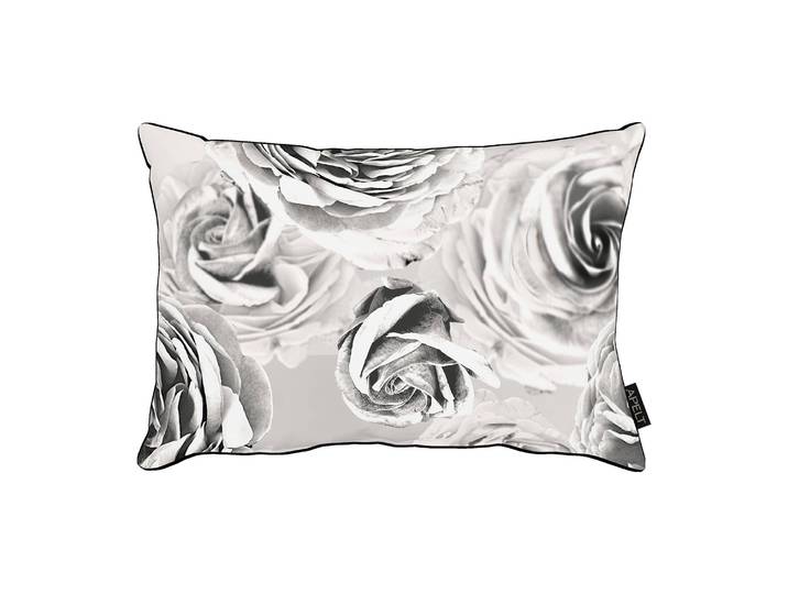 Housse de coussin Anais I Gris/Gris 41 x 61cm Tissu mélangé