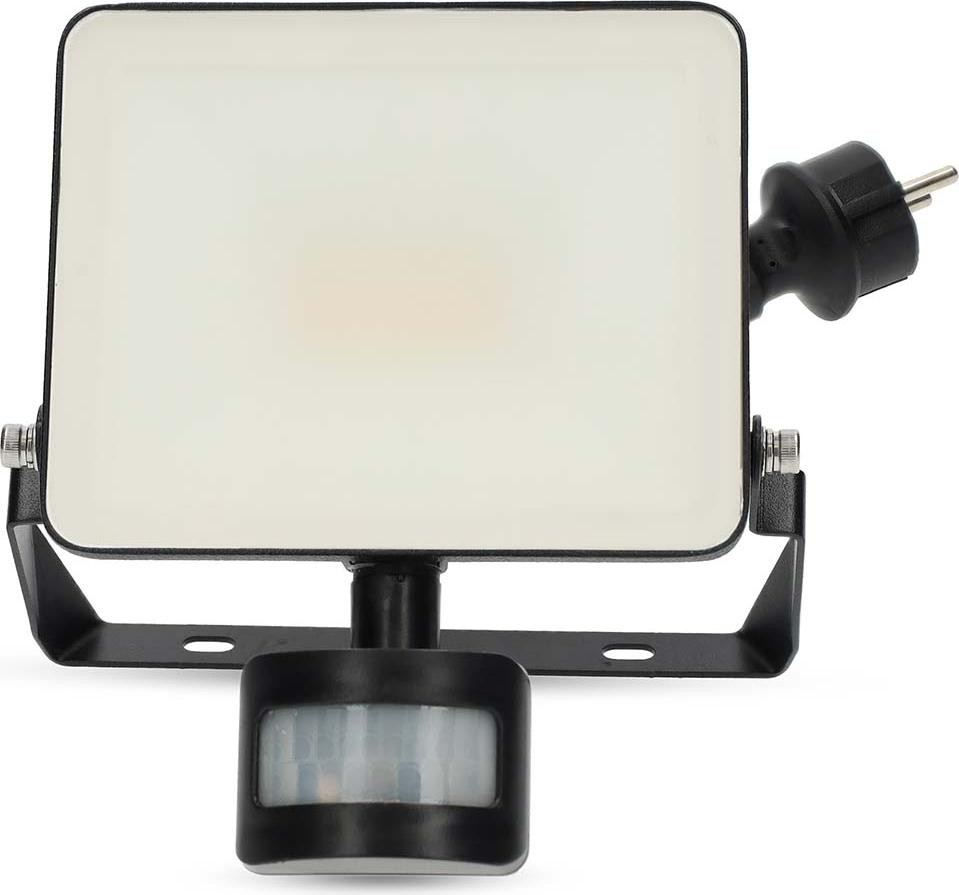Nedis LED-schijnwerper met Wi-Fi en bewegingssensor, 20W, 1500 lm, zwart