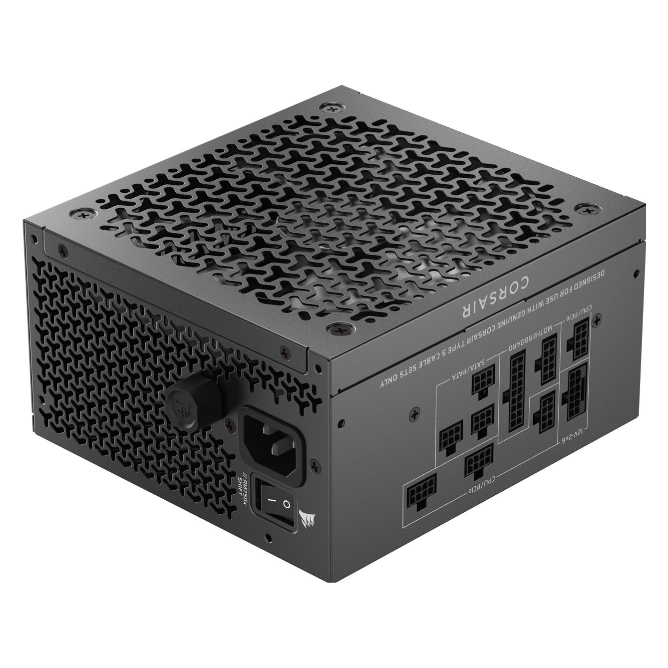 Corsair RM750x Shift Strmforsyning - 750 Watt - 140 mm - ATX 3.1 - 80 Plus Gold certified (750 W) (CP-9020298-EU)
