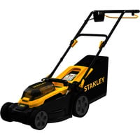 V20 Akku-Rasenmäher (SCMWP3401M1-QW), 18Volt schwarz/gelb, 1x 4,0 Ah-Lithium-Ionen-Akku