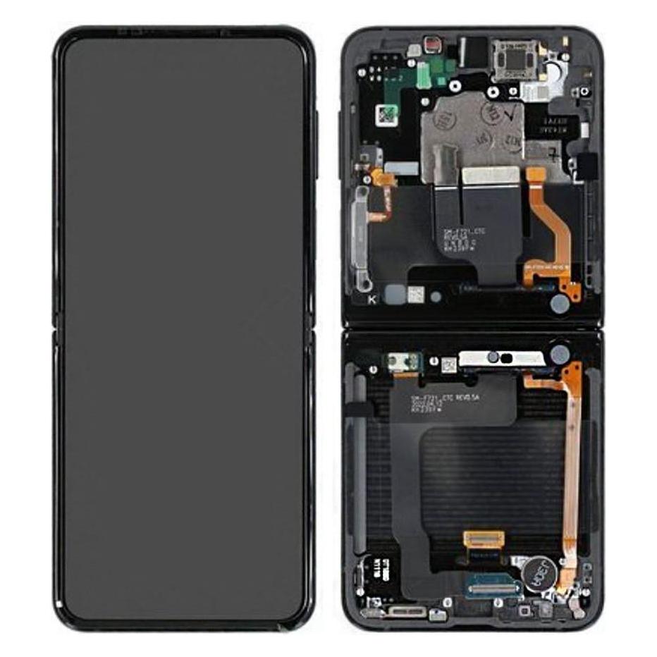 Samsung Galaxy Z Flip 4 5G LCD display - Black (Display) (GH82-30238E)