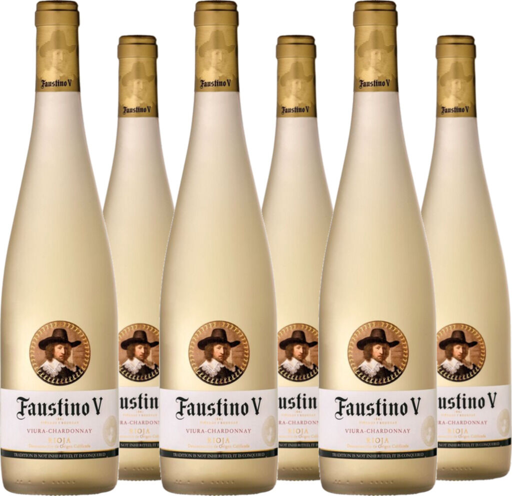6er Vorteilspaket Faustino V Blanco 2025 Bodegas Faustino