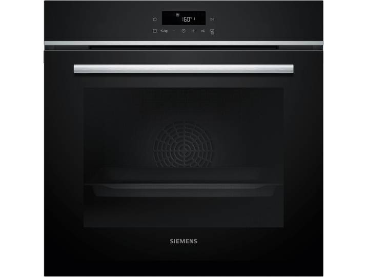 SIEMENS Backofen-Set PQ613PIAA, Pyrolyse-Selbstreinigung, 3D-Heißluft auf 3 Ebenen & schneller erhitzen mit powerBoost