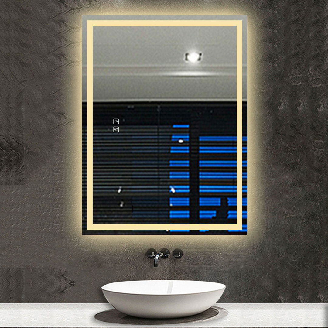 Metro Corstiaan Rectangle Mirror Clear 60cm x 80cm