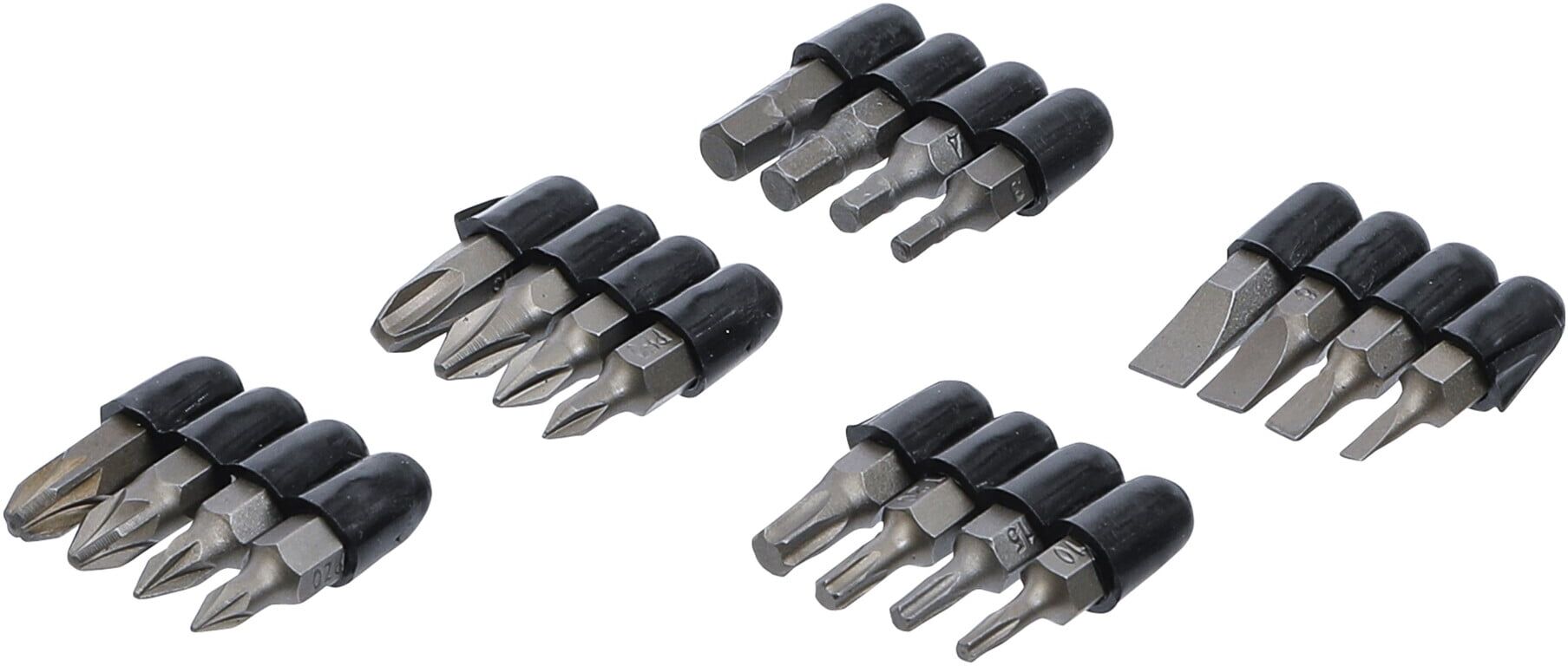 BGS Do it yourself Bit-Satz Antrieb Außensechskant 6,3 mm 20-tlg. (4830)
