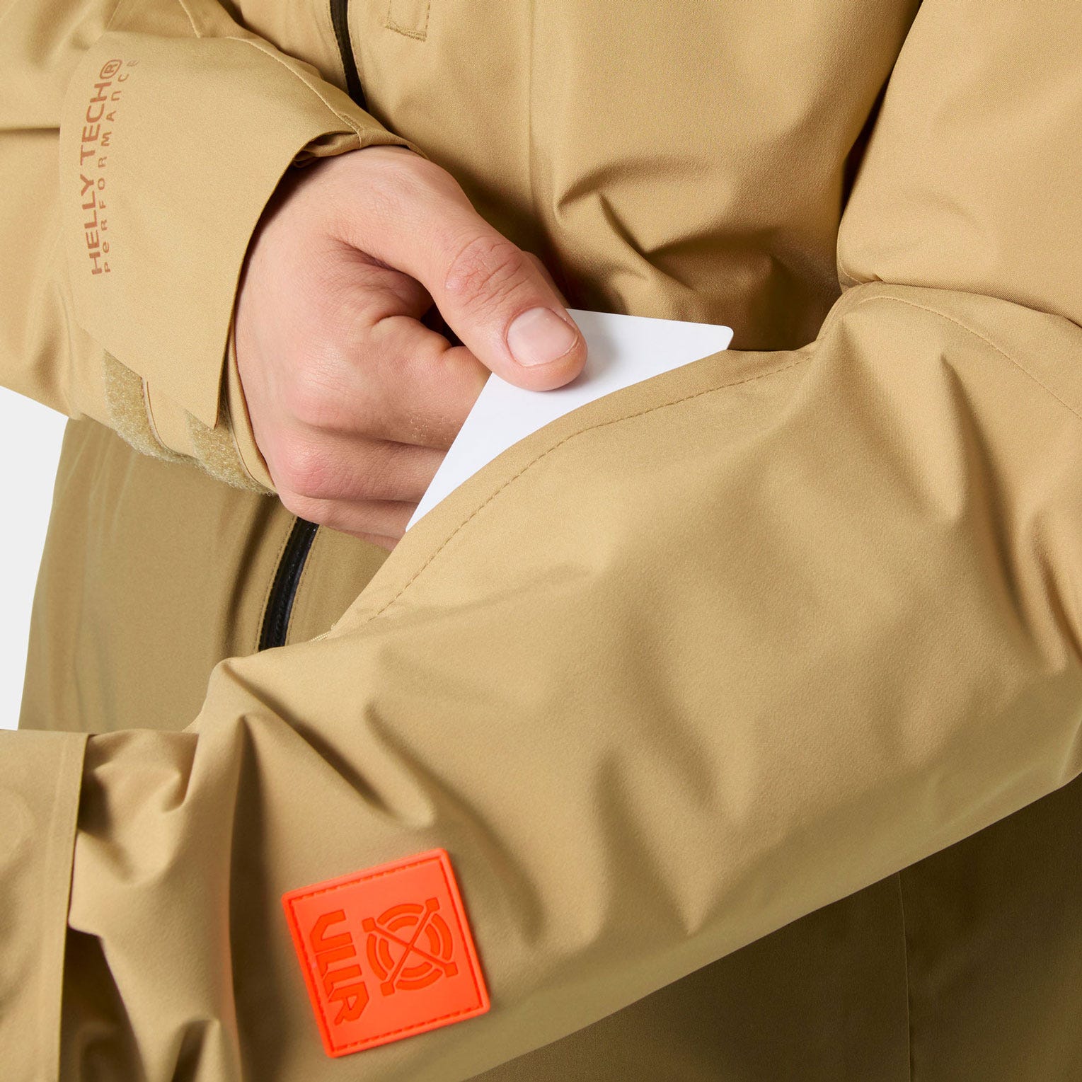 Helly Hansen Men's Powderface Ski Jacket - Brown - S