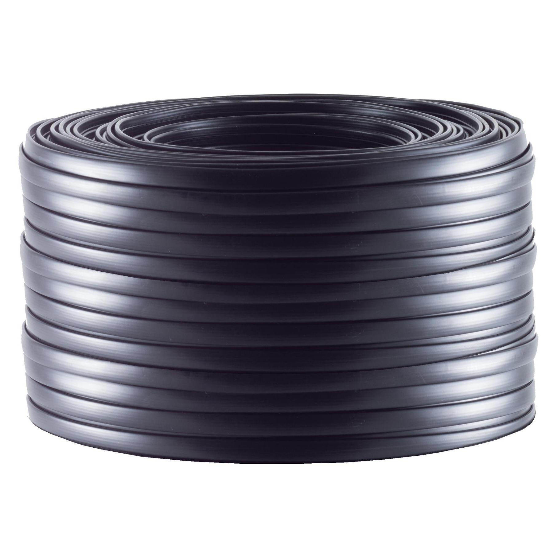 Shiverpeaks -BASIC-S--Telefonkabel 6-adrig, flach, schwarz, 100m (BS76107)