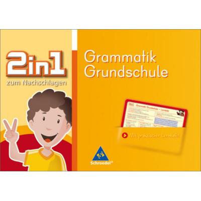 2 in1 zum Nachschlagen - Grammatik. Grundschule, Taschenbuch von Karin Stümpel,Hedi Berens, Schroedel