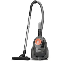 PHILIPS XB2130/11 2000 Serie beutellos, Staubsauger, Dunkelgrau/Melone, maximale Leistung: 850 Watt