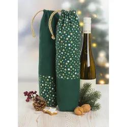 buttinette Näh-Set "Flaschen-Tasche", 2 Stück