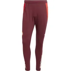 ADIDAS Herren Fanhose FC Bayern München Tiro 24, Größe S in Rot Rot
