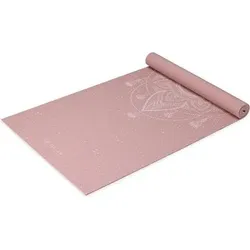 GAIAM BALLET POWDER CELESTIAL YOGAMATTE 5MM PRINTED, Größe ONE SIZE in Pink Pink
