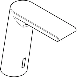 Hansgrohe Armaturenhaube Metris S ohne Temperaturregulierung chrom, 92308000 92308000