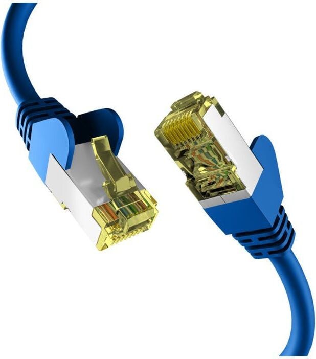 EFB CAT6a Patchkabel S/FTP PIMF Blauw 7,5m