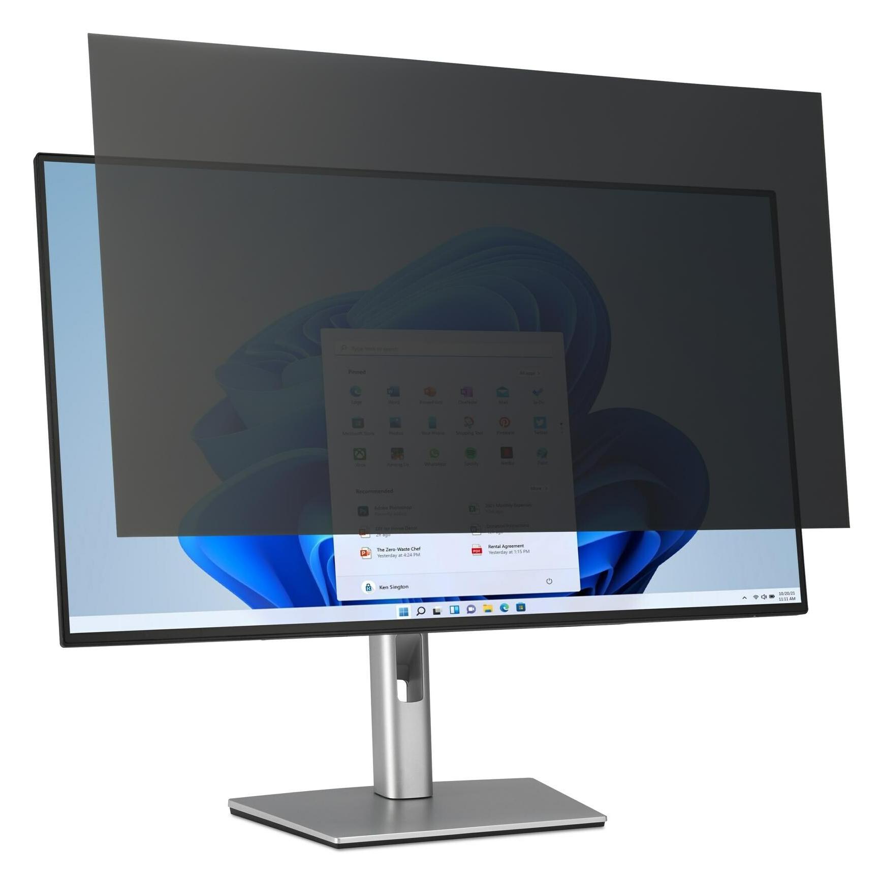 Kensington Edge To Edge Privacy Filter, for 24inch Monitors (24", 16:10) (629003)