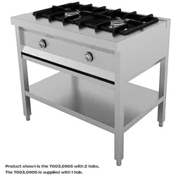 CombiSteel Gasofen Pfannenkuchen 1 Brenner