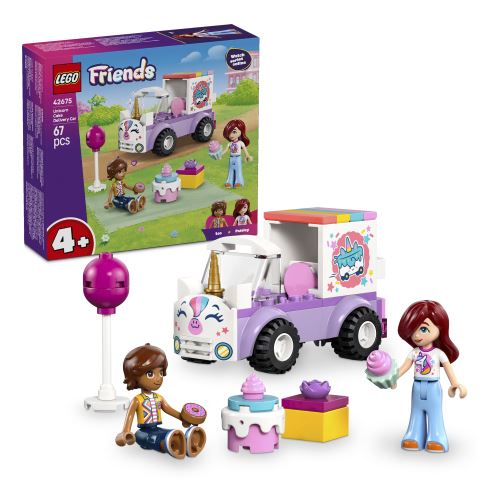 LEGO Friends 42675 Einhorn-Kuchenlieferwagen
