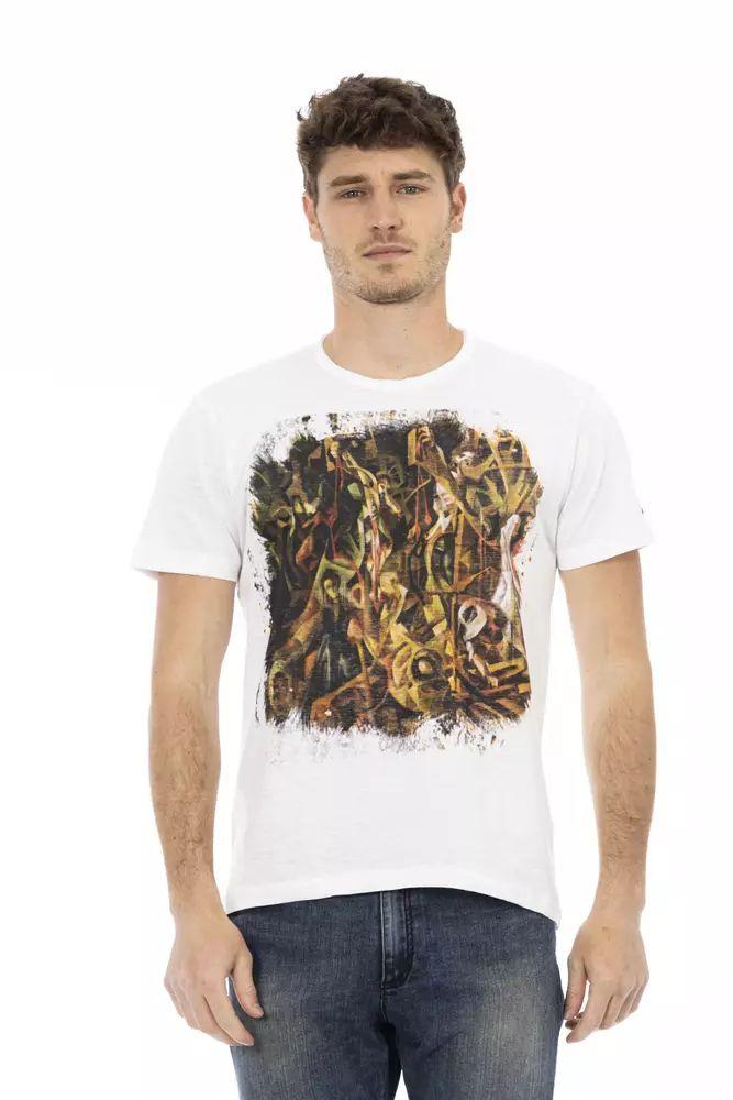 Abstrakte Kunst T-Shirt Lässiger Stil