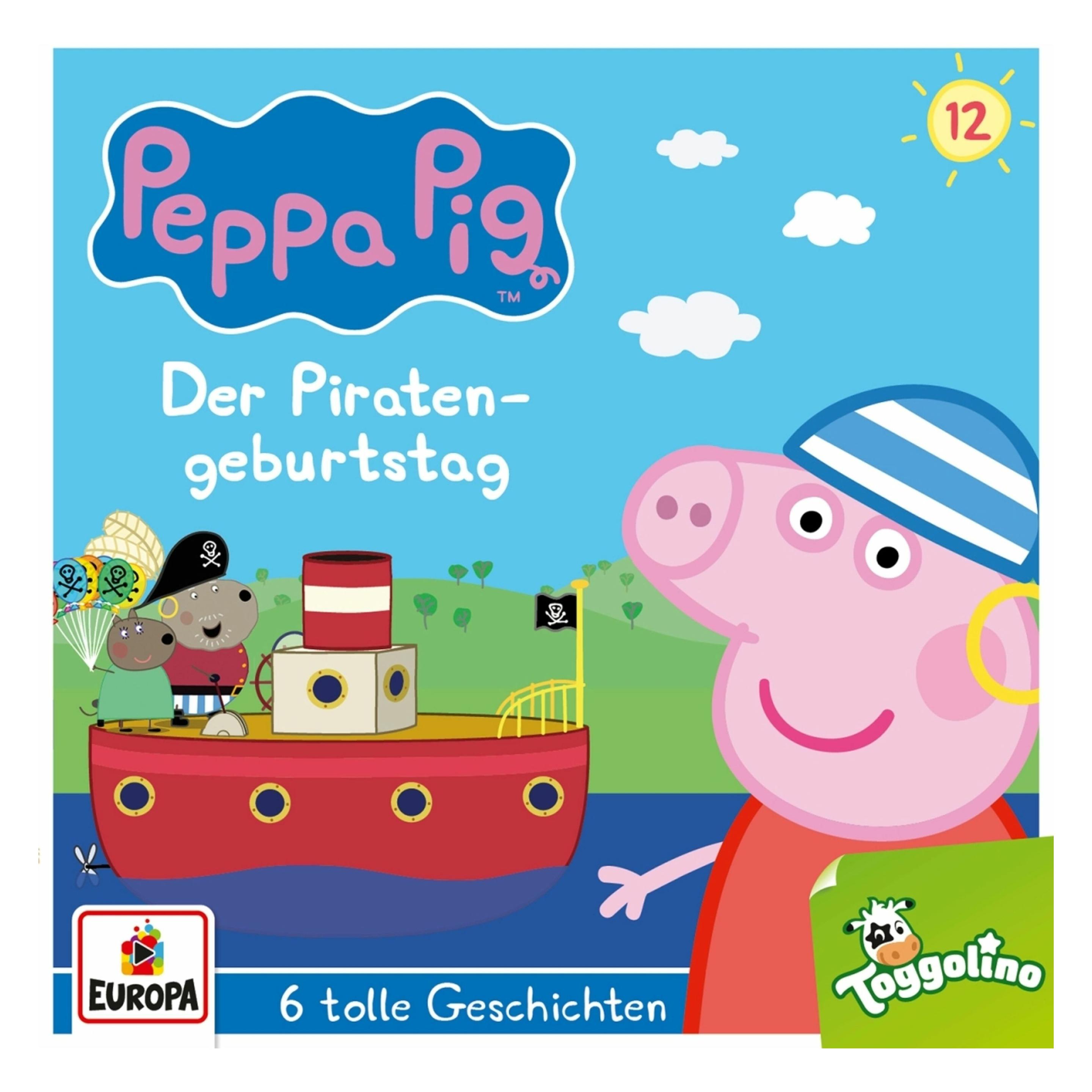 Europa Peppa Pig 12 - Der Piratengeburtstag (Peppa Pig Hörspiele, Deutsch) (39726422)
